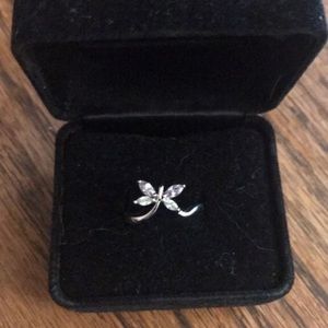 Sterling Silver Butterfly Ring